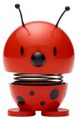 Produktbild von Hoptimist Ladybird Hoptimist 4,5 x 5,8 x 6,8 cm Red