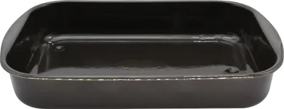 Produktbild von Karl Krüger 83328, Auflaufform, Rechteckig, Schwarz, 410 mm, 320 mm, 75 mm