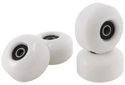 Imagen del producto de Ruedas para patineta de poliuretano (PU), 52 x 30 mm, juego de 4 unidades, para patinetas cruiser y longboard