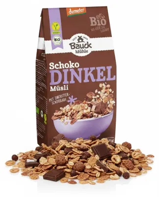Produktbild von Bauckhof  Dinkel Müsli Schokozart ab 425g - 1 Beutel