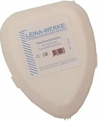 Productafbeelding van LEINA REF 43153. Witte beademingsmasker voor zakgebruik