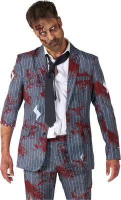 Produktbild von Zombie Grey Anzug von Suitmeister für Halloween Größe: S