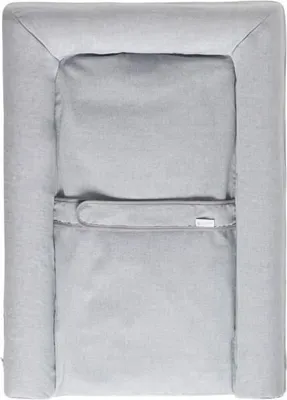 Obrázok produktu pre Prebaľovacia podložka, Mat'Confort s bezpečnostným pásom, 70 x 50 cm, ľahko čistiteľná, vyrobená vo Francúzsku, šedá melírovaná