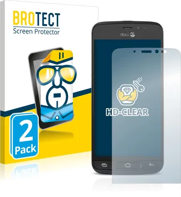 Produktbild von 2x Für Doro 8040 Schutzfolie BROTECT Displayschutz Display Schutz Folie Klar Transparent