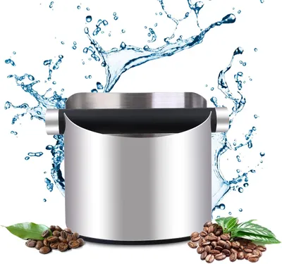 Produktbild von Abschlagbehälter für Siebträger - Kaffee Knock Box, Abschlagbox, Barista Zubehör