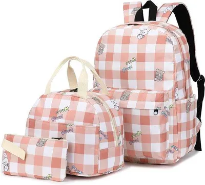 Produktbild von Rosa Schulranzen Set für Mädchen