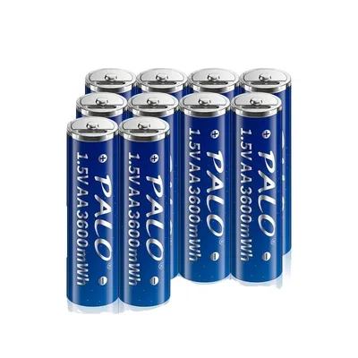 Obrázek produktu pro Lithium-iontová baterie, kapacita 3600 mWh, dobíjení přes USB, 10 baterií AA