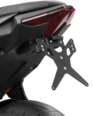 Image de Support de plaque d'immatriculation ZIEGER X-Line compatible avec la Kawasaki Z650S