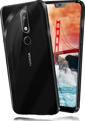 Produktbild von AERO-Case für Nokia 7.1, Farbe:Crystal-Clear