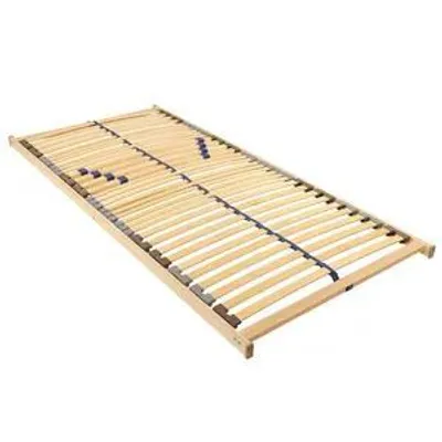 Produktbild von BeCo Lattenrost Blue Line NV / 120 x 200 cm / Blauer Engel / Flachrahmen / 33 Leisten / montiert / nicht verstellbar
