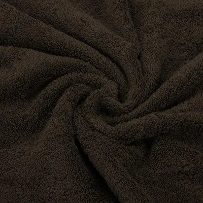 Zdjęcie produktu dla Ibenzoa® Zestaw 2 ręczników do kąpieli – 100% bawełna, kolor brązowy, 70 x 140 cm, dobrze chłonące, szybko schnące, łatwe w pielęgnacji, idealne do łazienki i sauny