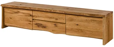 Immagine prodotto di MASSIVMOEBEL24 | mobile TV in legno di Quercia Selvatica 220x45x50 quercia naturale oliato PURE OAK #704