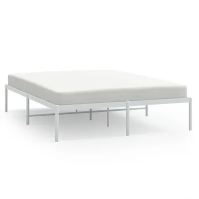 Obrázek produktu pro Kovový rám postele bílý 140 x 190 cm