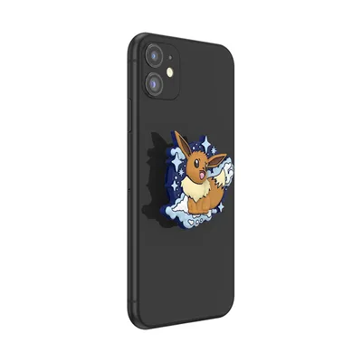 Obrázek produktu pro PopSockets PopGrip PKMN-Ppot-Eevee Starry SKY-DN | 3D pokemon Fuchs