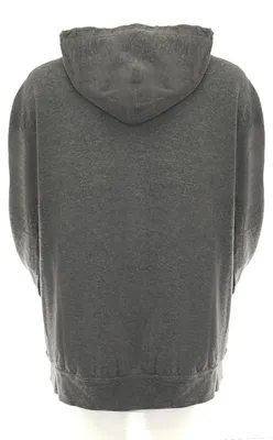 Produktbild von Hoodie Uni Pullover Sweatshirt Sweatjacke warm Vlies Kapuze Pulli 7450 L schwarz