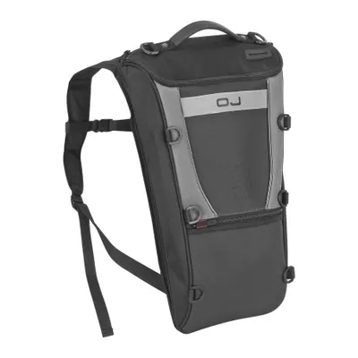 Produktbild von Rucksack Kyte Schwarz/Grau, 12-25 Liter, 50x31x8-18 cm, erweiterbar, mit Regenhülle