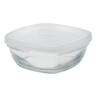 Produktbild von Lunchbox Freshbox Durchsichtig karriert mit Deckel (9 cm) (9 cm)