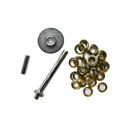 Produktbild von 11mm Ösen-Set 15-tlg. mit Stanzwerkzeug
