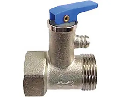 Obrázek produktu pro Pojistný ventil s páčkou pro bojler 3/4"