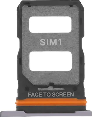 Produktbild von Clappio, SIM-Kartenhalter für Xiaomi Redmi Note 13 Pro 5G Dual Nano SIM, Violett