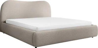 Produktbild von FEDVE Polsterbett Doppelbett Dolwen Schlafzimmer Bett Bettkasten 180x200cm Beige (Abriamo 3)