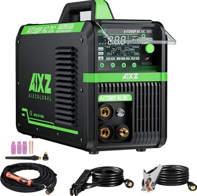 Zdjęcie produktu dla AIT200P Spawarka TIG, wyjście 200A, wtyczka EU, AIT200P AC DC, 220V