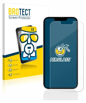 Produktbild von BROTECT Schutzglas für Apple iPhone 13 / 13 Pro Schutzfolie Panzer Folie Glas Display Schutz klar