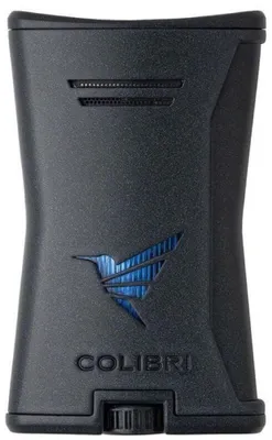 Produktbild von Colibri 1928 Slim LI225T - Single Jet Flame - windbeständig - Füllstand über Logo, schwarz