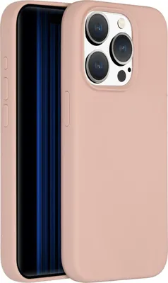Image de Accezz Liquid Silicone Backcover pour l'Apple iPhone 15 Pro - Rose