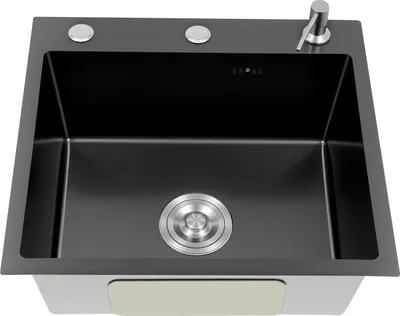 Produktbild von Küchenspülen-Set, Seifenspender, mehrere Installationsmöglichkeiten, 676oz