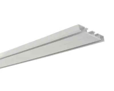 Obrázek produktu pro Gardinia hliníková záclonová kolejnice 2 kolejnice bílá 150 cm
