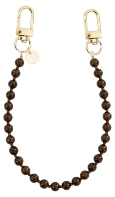 Produktbild von Koord Handykette Kurz Brown Sugar mit goldenen Haken und Easy Cord Clip