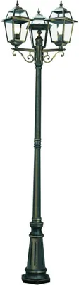 Produktbild von Searchlight Mastleuchte New Orleans Außenlampe Laterne Lampe Leuchte 3 Falmmig