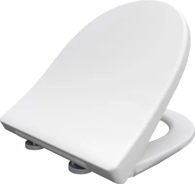 Produktbild von Bemis D-Form Universal frei fallender Toilettensitz Quiet White
