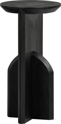 Produktbild von kioni schmaler beistelltisch akazie schwarz