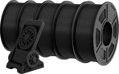 Obrázek produktu pro vlákno pro 3D tiskárny, ekologický materiál, vysoká tekutost, ABS Black 5KG
