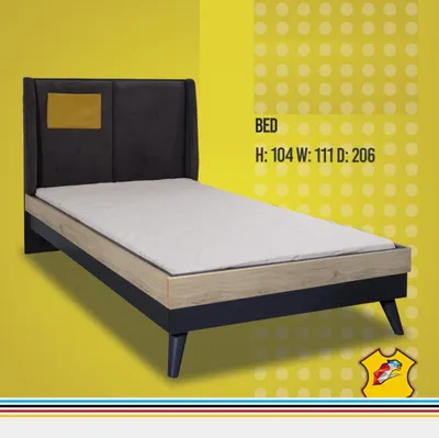 Produktbild von Kinderzimmer Set Bett Nachttisch Kleiderschrank Kommode Schlafzimmer 6tlg.