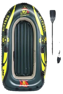 Immagine prodotto di Kayak gonfiabile, resistente in PVC, design spazioso, per 3 persone