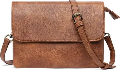 Produktbild von Geldbörse Crossbody Bag Damen, Tasche Damen umhängetasche Geldbörse, Handtasche mit Kartenfächer Verstellbar Abnehmbar Schultergurt für Frauen