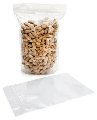 Produktbild von Standbodenbeutel Transparent 23x12x34.5cm | 900 Gramm (100 Stück) [ZBG6]