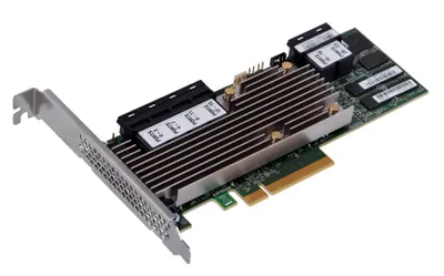 Zdjęcie produktu dla Broadcom 9361-24i, PCIe, SAS, SATA, PCIe 3.0, 3000000 h, 12 Gbit/s, 0, 1, 5, 6, 10, 50, 60
