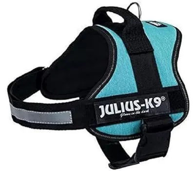 Produktbild von JULIUS K-9 K9 Powergeschirr, Größe: M/0, Ozean (Sackstoff)