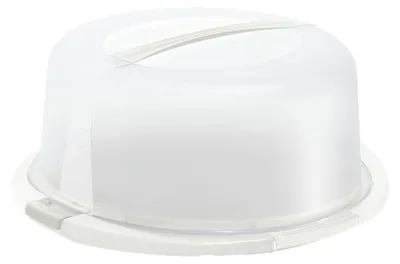 Produktbild von Rotho Tortenglocke mit Kühlkissen COOL & FRESH - Tortenbehälter 38 x 34 x 16 cm spülmaschinenfest - Kuchenhaube - Kuchen Transportbox Kuchenglocke
