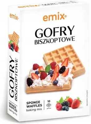 Zdjęcie produktu dla Gofry biszkoptowe emix 500g