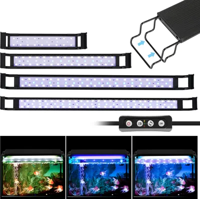 Produktbild von TolleTour 75-90cm LED Aquarium Licht Lampe Süßwasserfische Vollspektrum