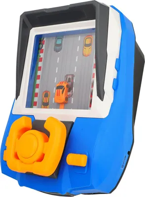 Produktbild von Musikalisches Lenkradspielzeug für Kleinkinder, simuliertes Fahren, Rennwagenspiel mit Sound, Blau