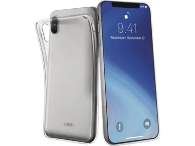 Produktbild von SBS TESKINIP65T, Cover, Apple, Apple iPhone Xs Max, 16,5 cm (6.5"), Transparent