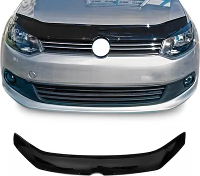 Produktbild von Motorhaube Deflektor Insekten Steinschlagschutz für Vw Polo 2009-2015 Schwarz
