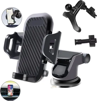 Immagine prodotto di Supporto universale per cellulare da cruscotto per auto, per smartphone e navigatori