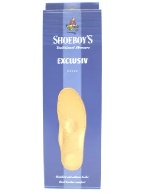 Produktbild von EXCLUSIV Leder Fußbett Shoeboys orthopädisches Fußbett Einlagen Gr. 36